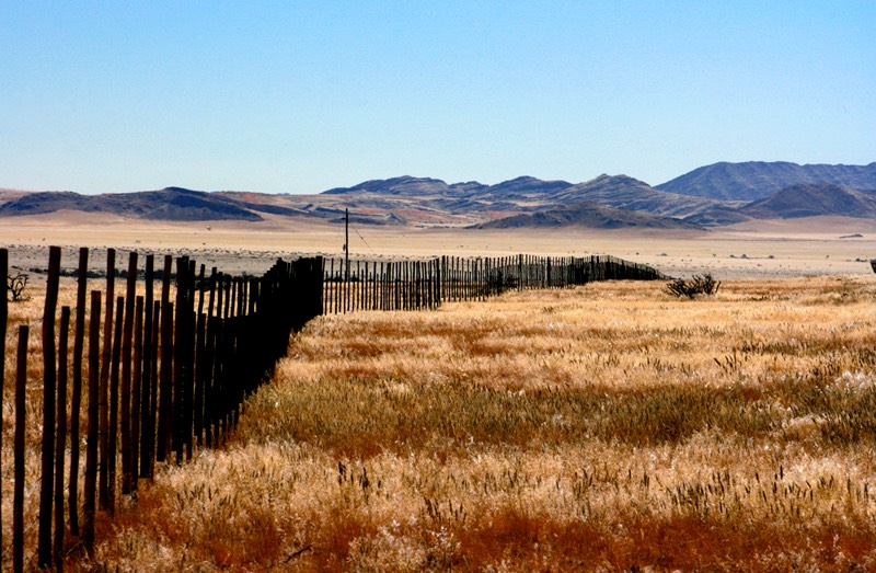 Namibia-fenceline